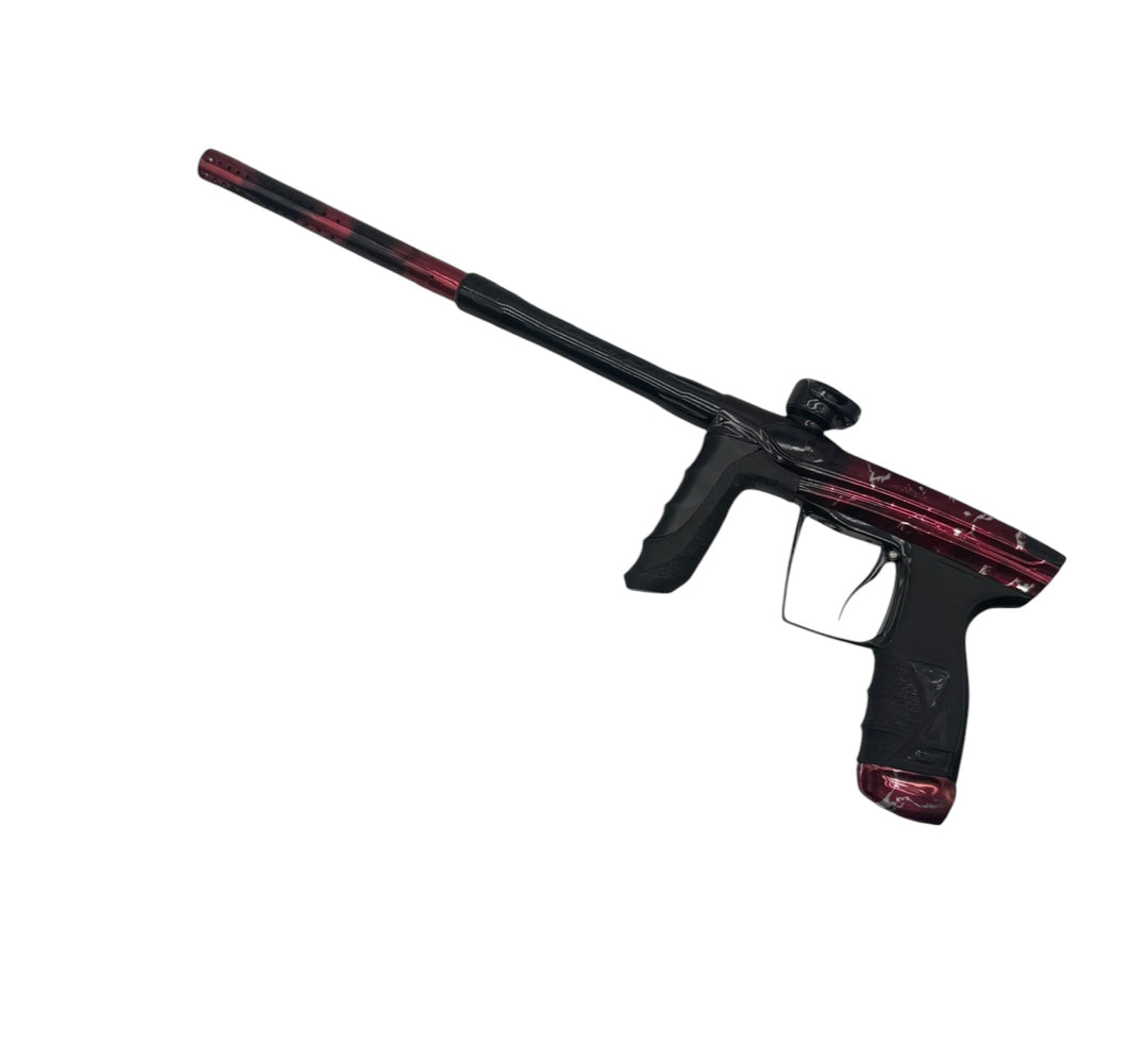 DLX LUXE AIRE FACTORY ANODIZING RED/BLACK USED