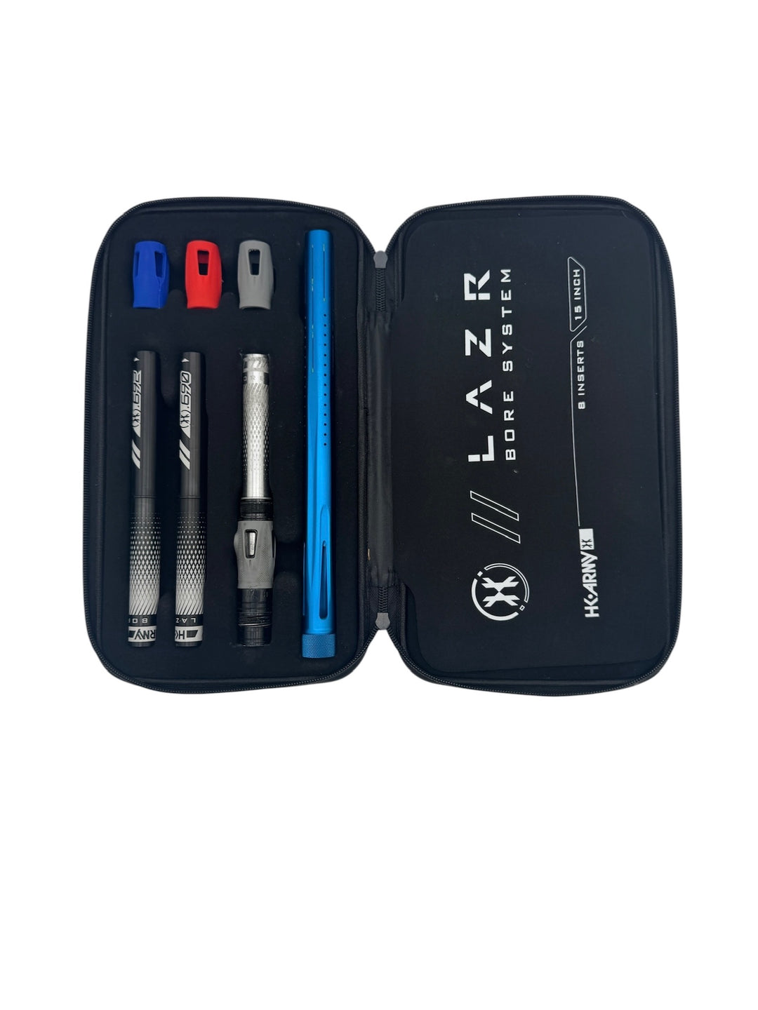 HK BARREL KIT BLUE/BLACK LUXE THREAD USED