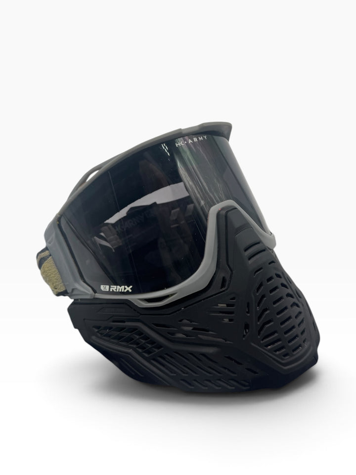 HK RMX GOGGLES BLACK GREY USED