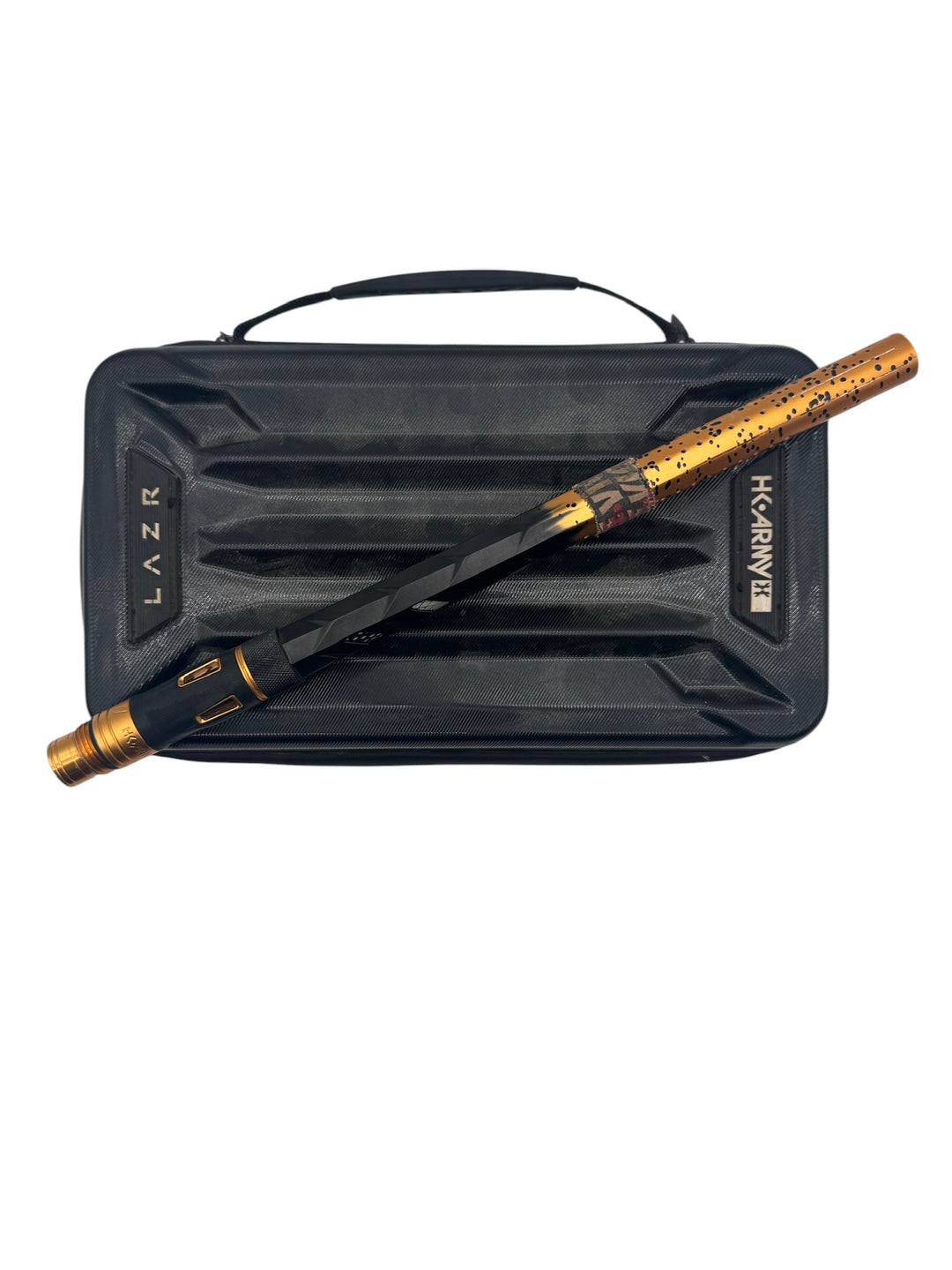 HK BARREL KIT CUSTOM MILLING  BLACK/YELLOW LUXE THREAD