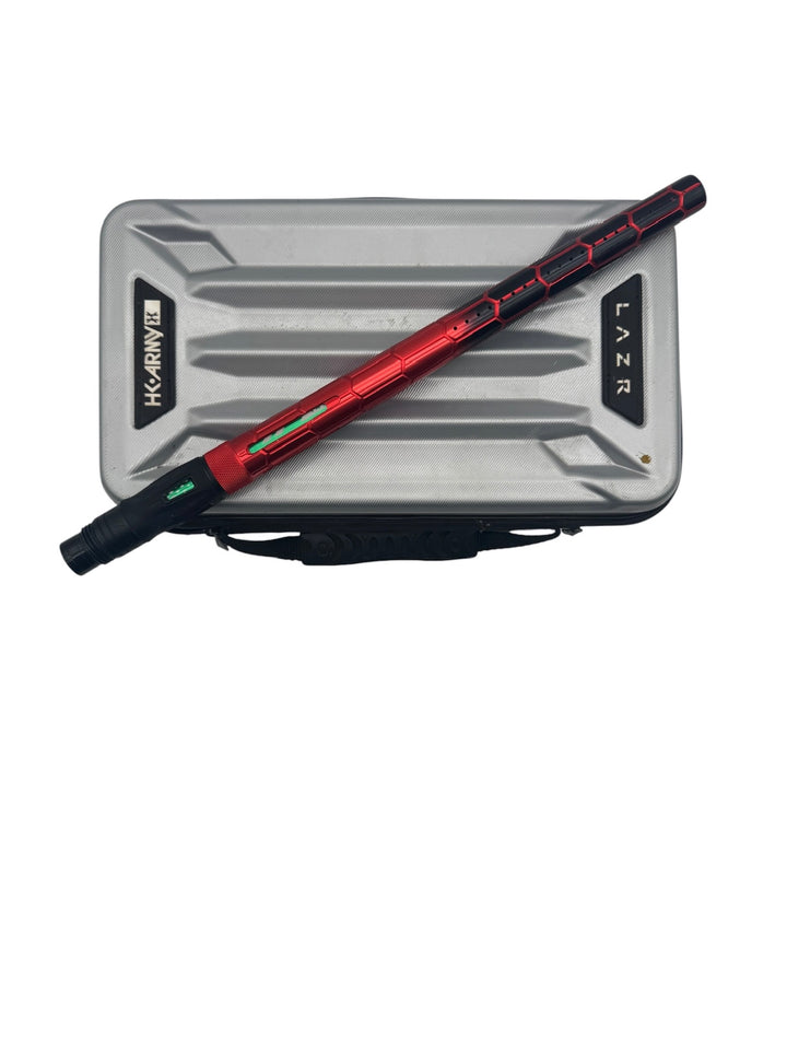 HK BARREL KIT CUSTOM MILLED RED/BLACK USED LUXE THREAD