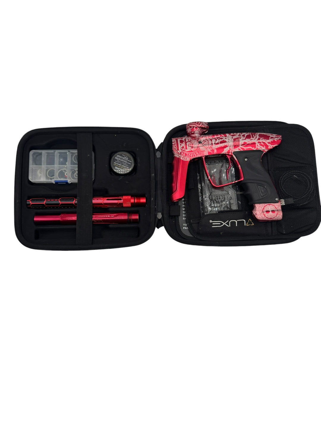 DLX LUXE TM40 RED LAZER ENGRAVED USED
