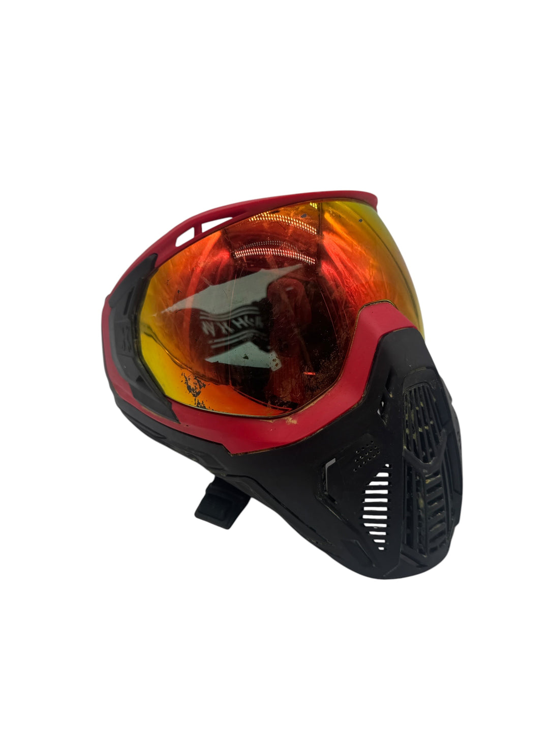 HKARMY MASK RED BLACK USED