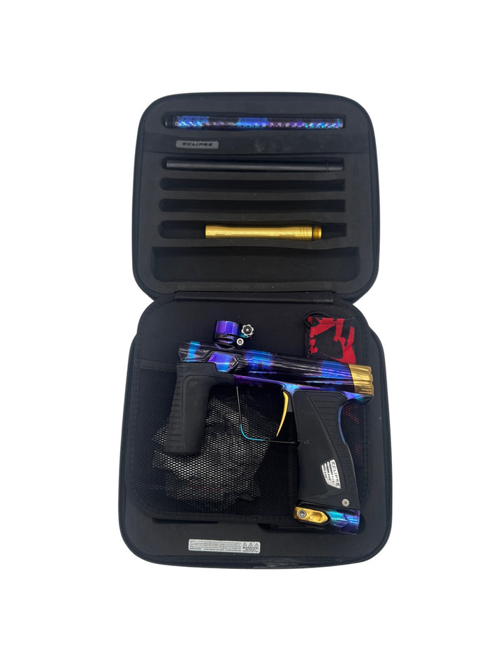 PLANET ECLIPSE 180R CUSTOM ANODIZED GOLD/BLACK BLUE USED
