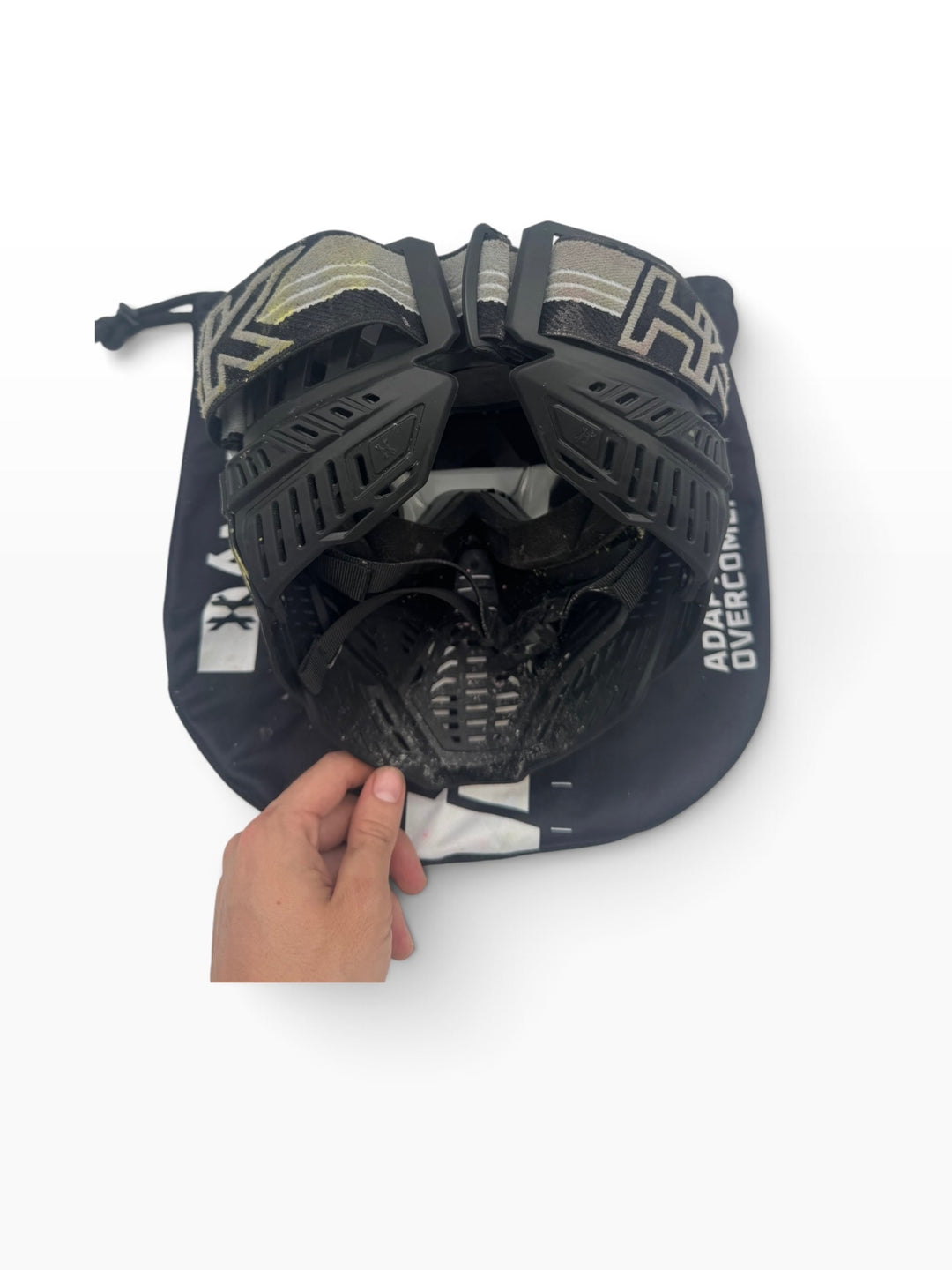 HK RMX GOGGLES BLACK GREY USED