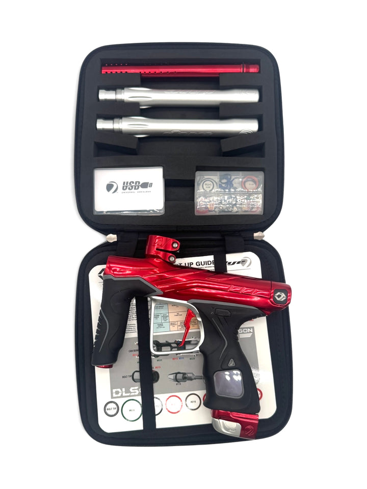 DYE DLS RED/SILVER USED