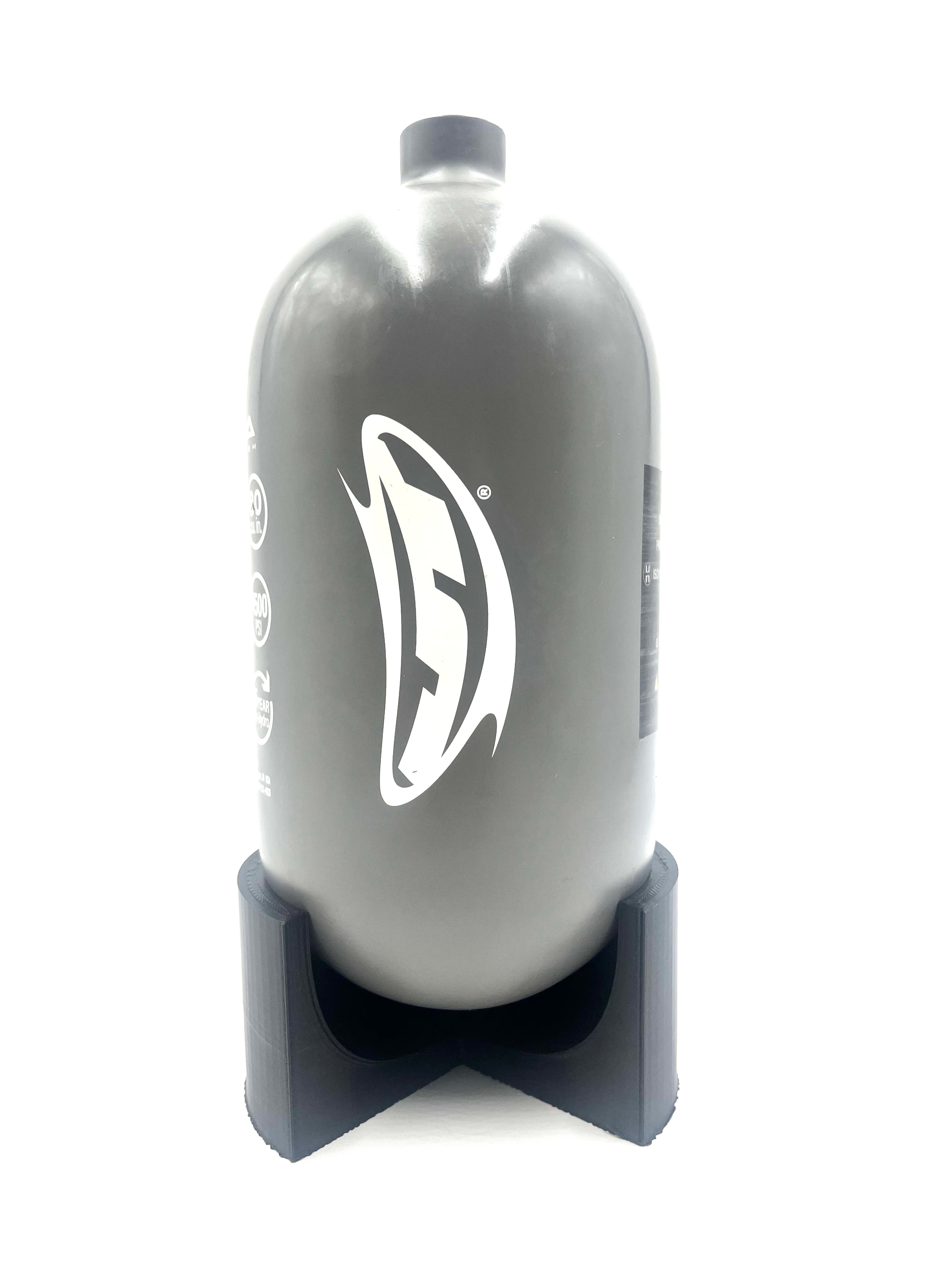 Réservoir D'air JT Ultra Fibre De Carbone 80/4500 - Bouteille Paintball Neuve Noir/gris