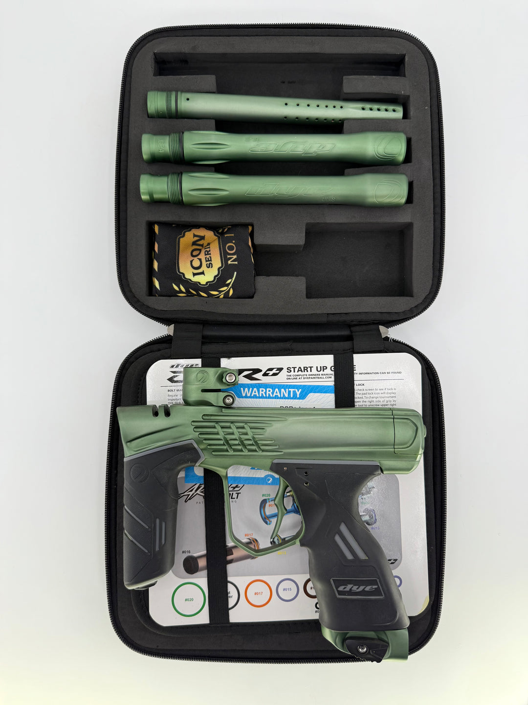 DYE DSR+ ICON - JADE - USED (IM PRO KIT INSTALLED)