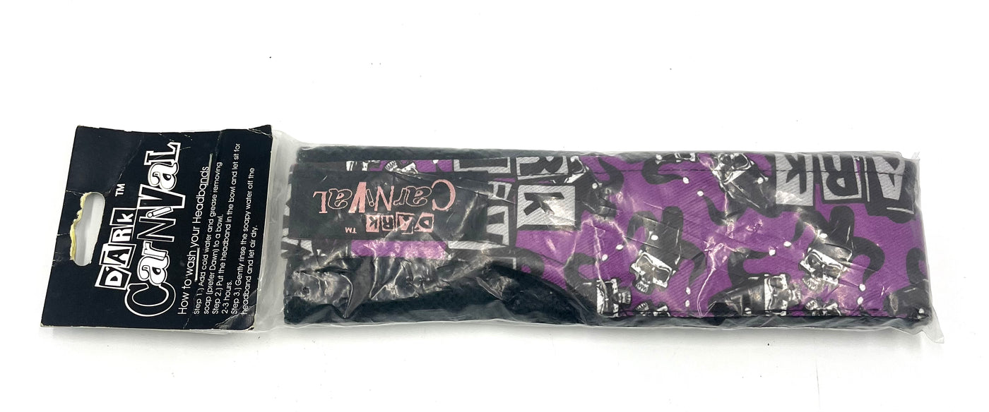 Dark carnival head wrap