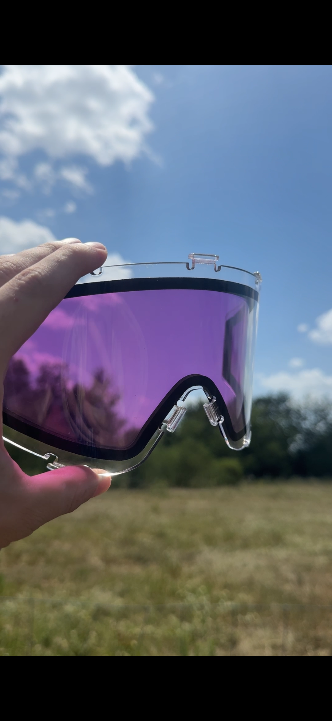 JT PROFLEX CUSTOM DYED LENS PURPLE NEW
