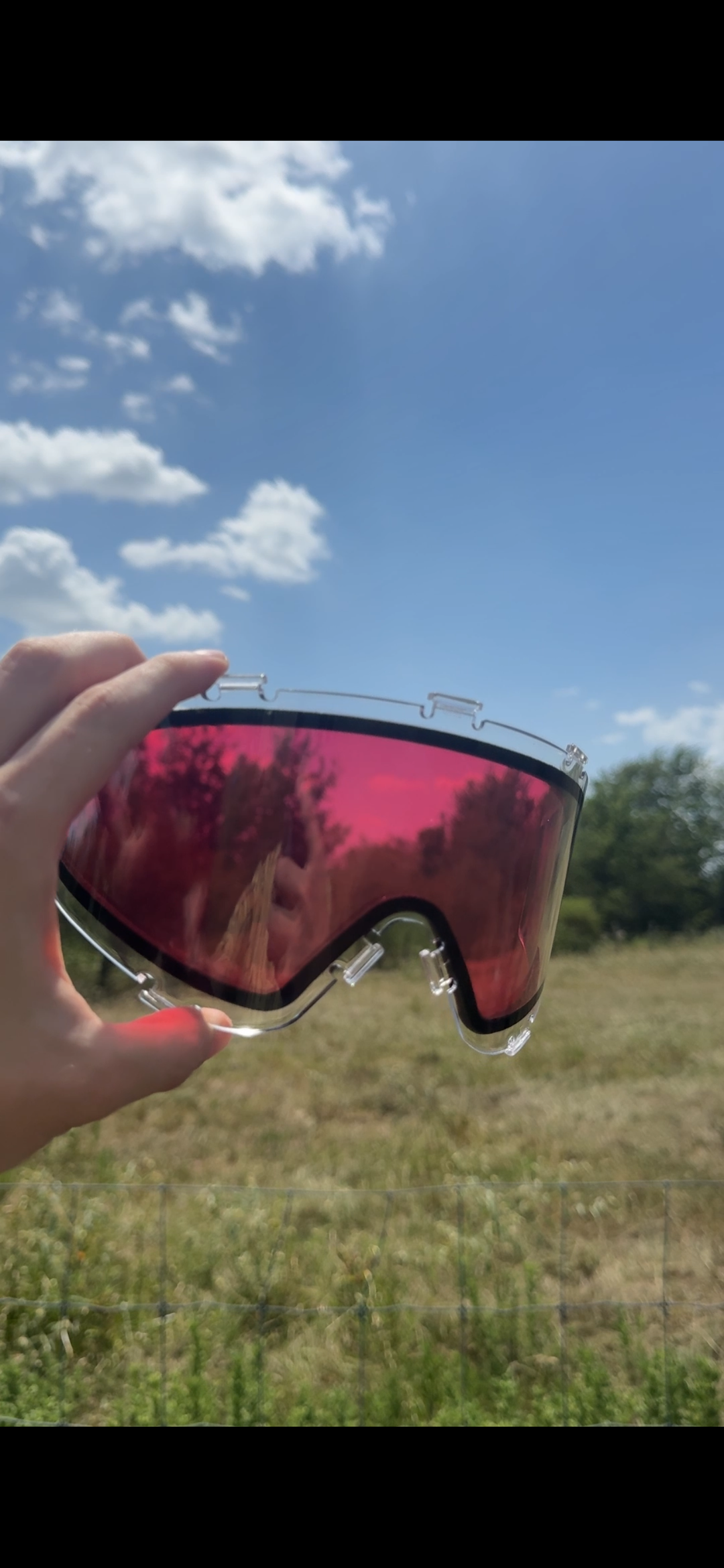 JT PROFLEX CUSTOM DYED LENS RED NEW