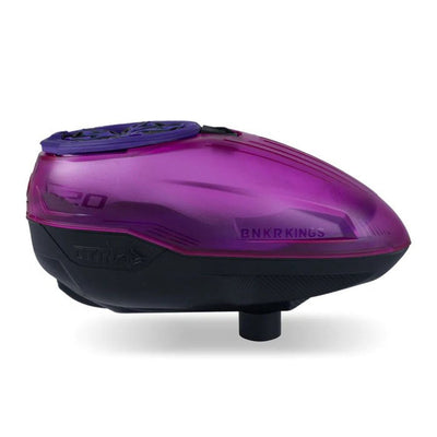 Bunkerkings CTRL2 Electronic Paintball Loader Hopper - Crystal Purple / Black - P8Ball - Buy, Sell, Trade