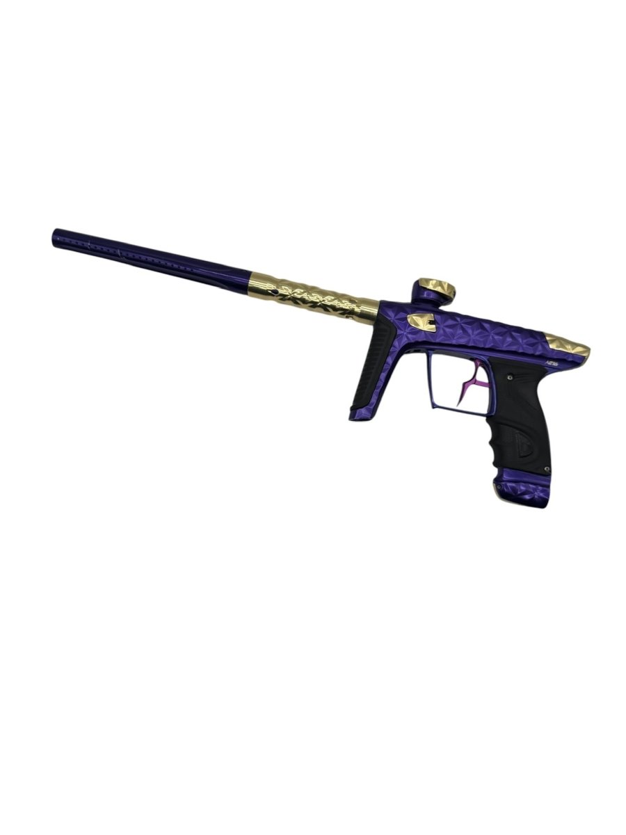DLX ADRENALINE TM40 GOLD/PURPLE W/MECH FRAME USED - P8Ball - Buy, Sell, Trade