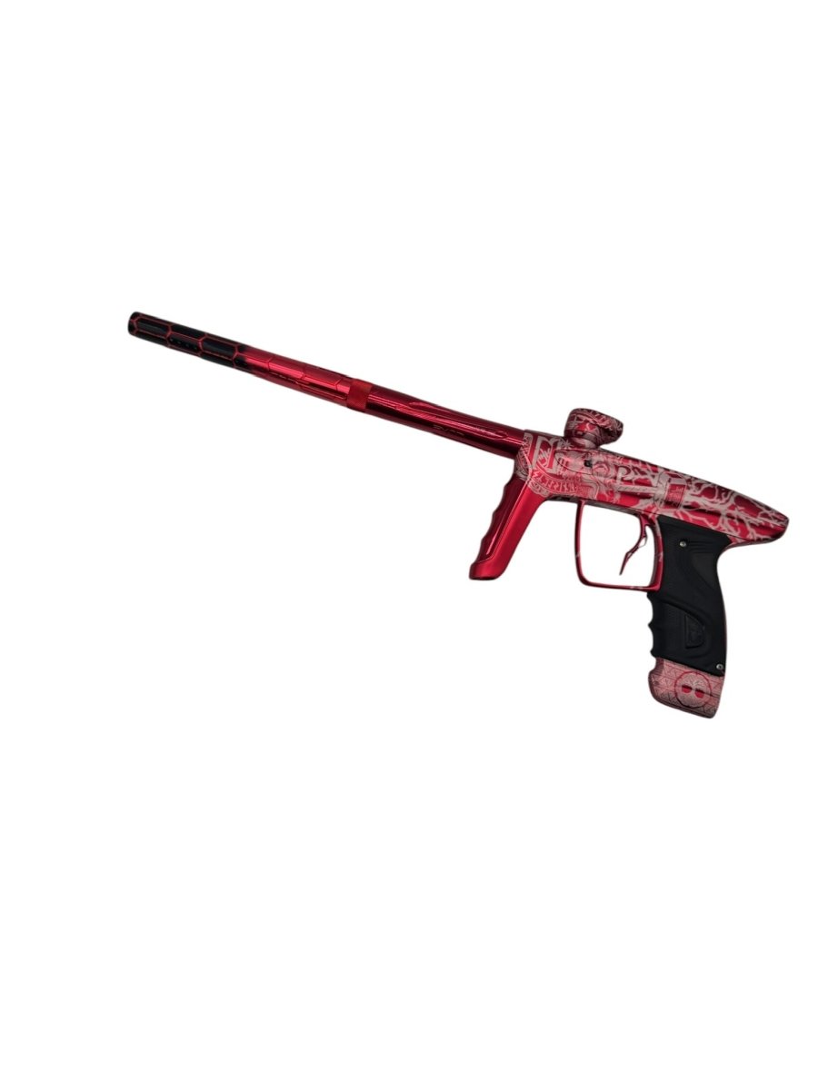 DLX LUXE TM40 RED LAZER ENGRAVED USED - P8Ball - Buy, Sell, Trade