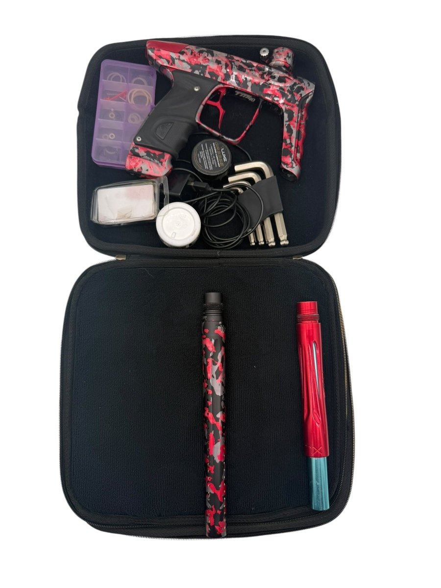 DLX LUXE TM40 RED/BLACK CAMO USED - P8Ball - Buy, Sell, Trade