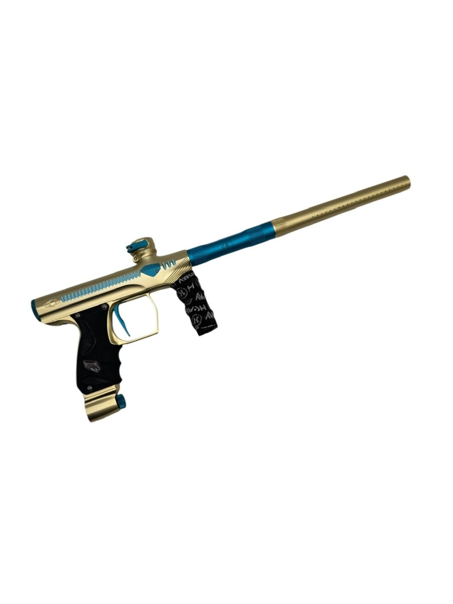 DLX METHOD SHOCKER ERA GOLD/TEAL USED - P8Ball - Buy, Sell, Trade