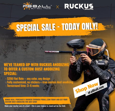 DUST ANODIZING X RUCKUS - P8Ball - Buy, Sell, Trade