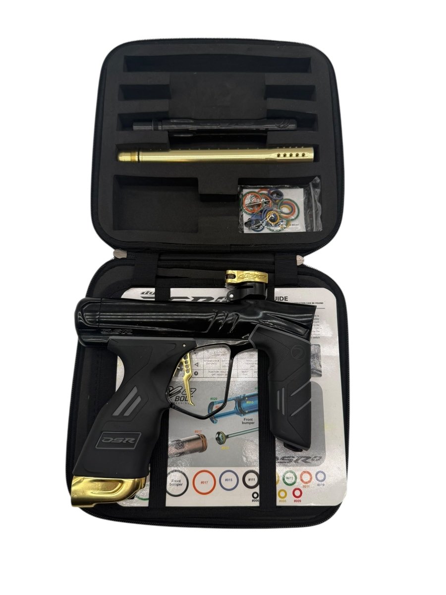 DYE DSR+ BLACK GOLD W/IMPRO KIT USED - P8Ball - Buy, Sell, Trade