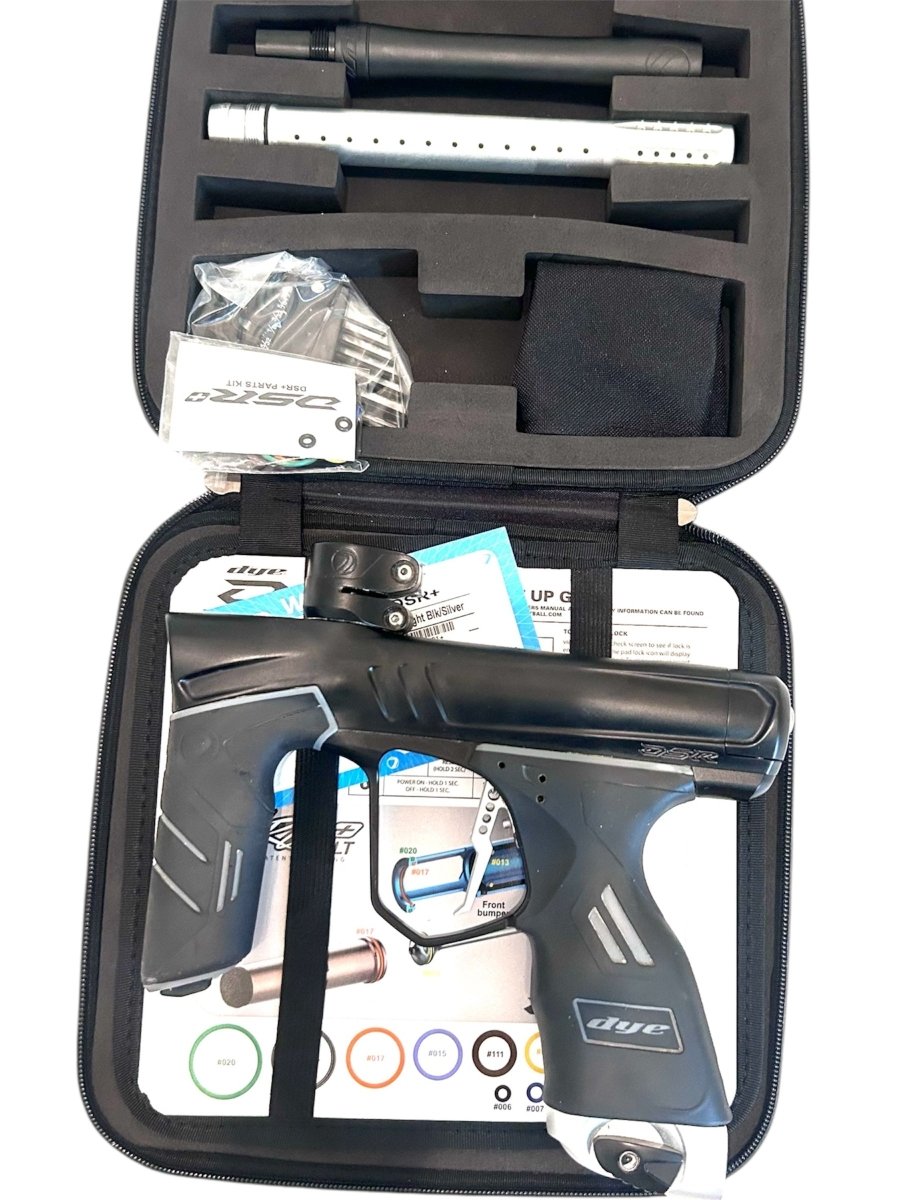 DYE DSR+ BLACK / SILVER - USED - P8Ball - Buy, Sell, Trade