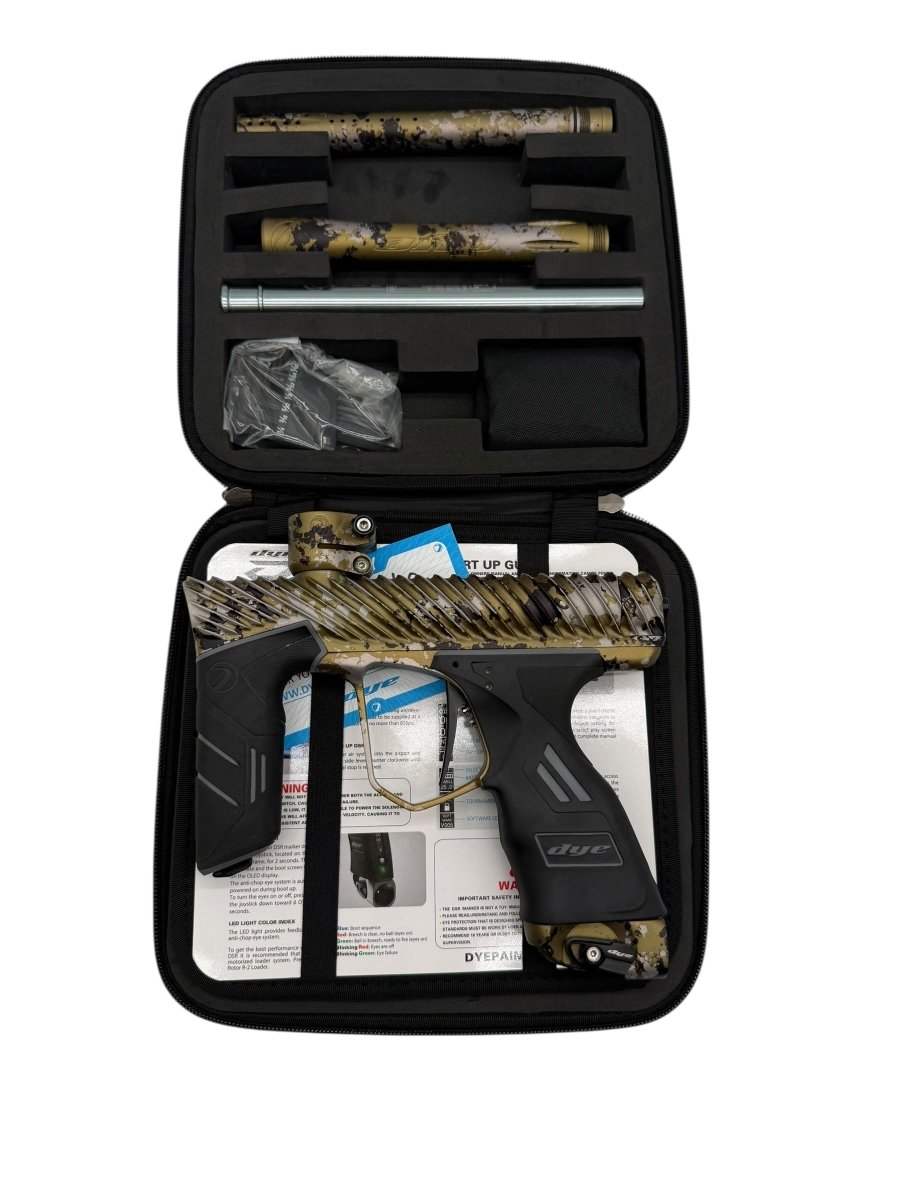 DYE DSR+ CAMO TWISTER EDITION USED - P8Ball - Buy, Sell, Trade