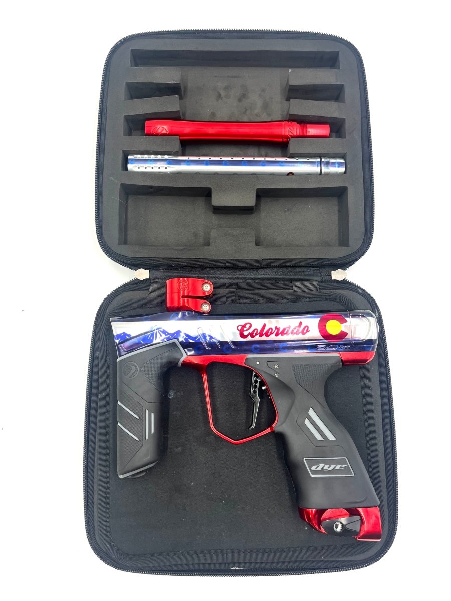 DYE DSR+ COLORADO EDITION RED/BLUE USED - P8Ball - Buy, Sell, Trade