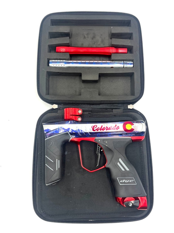 DYE DSR+ COLORADO EDITION RED/BLUE USED - P8Ball - Buy, Sell, Trade