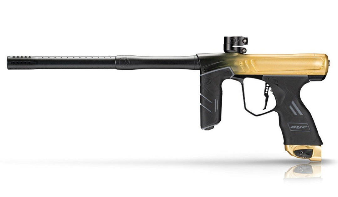 Dye DSR Plus Electronic Paintball Marker - Onyx Gold Fade - NEW - P8Ball - Buy, Sell, Trade