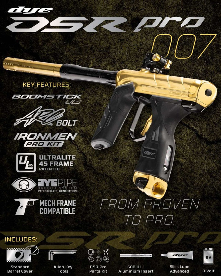 DYE DSR PRO 007 - POLISH (BRAND NEW IN STOCK &amp; SHIPPING) - P8Ball - Buy, Sell, Trade