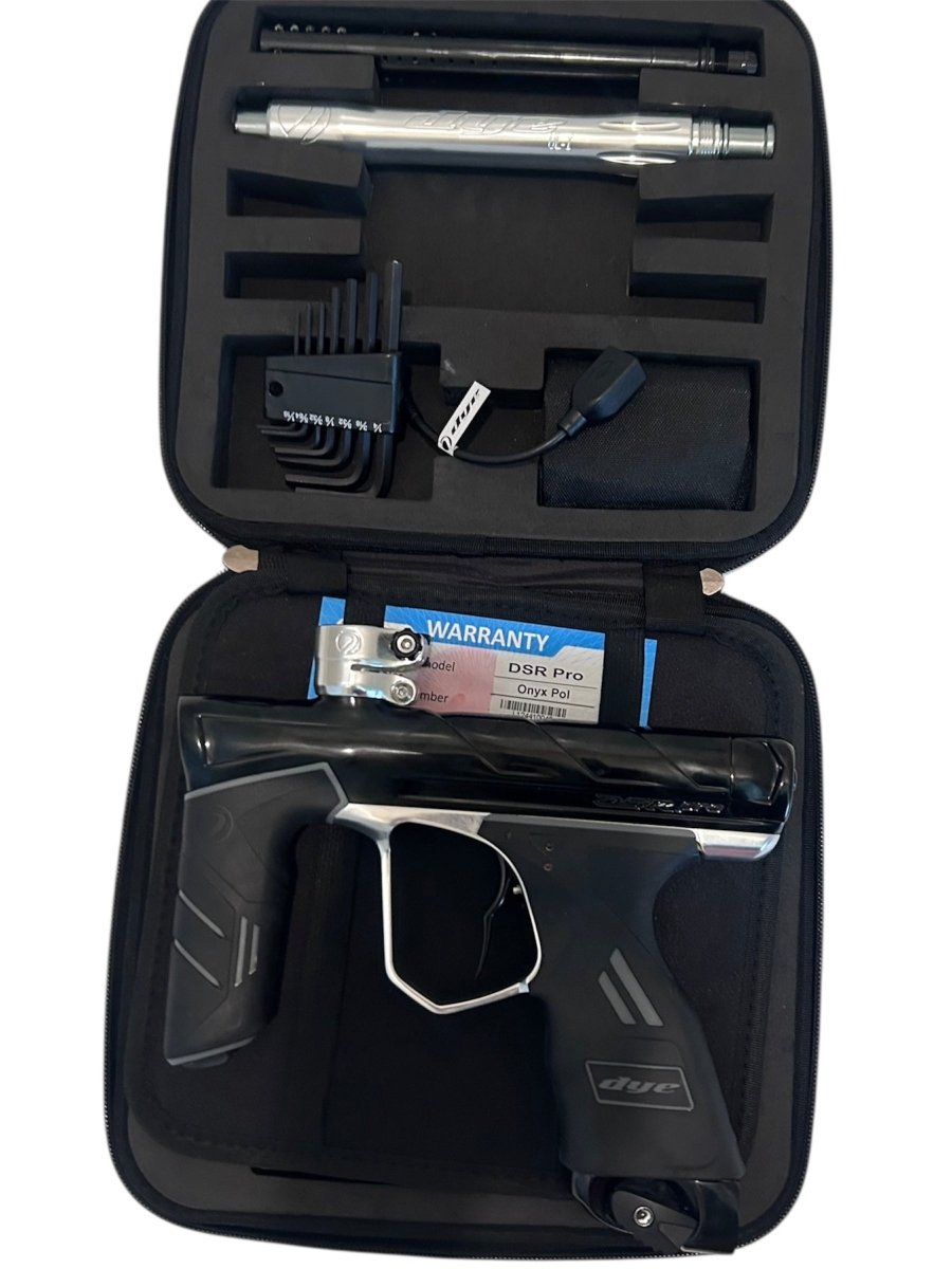 DYE DSR PRO BLACK / SILVER - USED - P8Ball - Buy, Sell, Trade