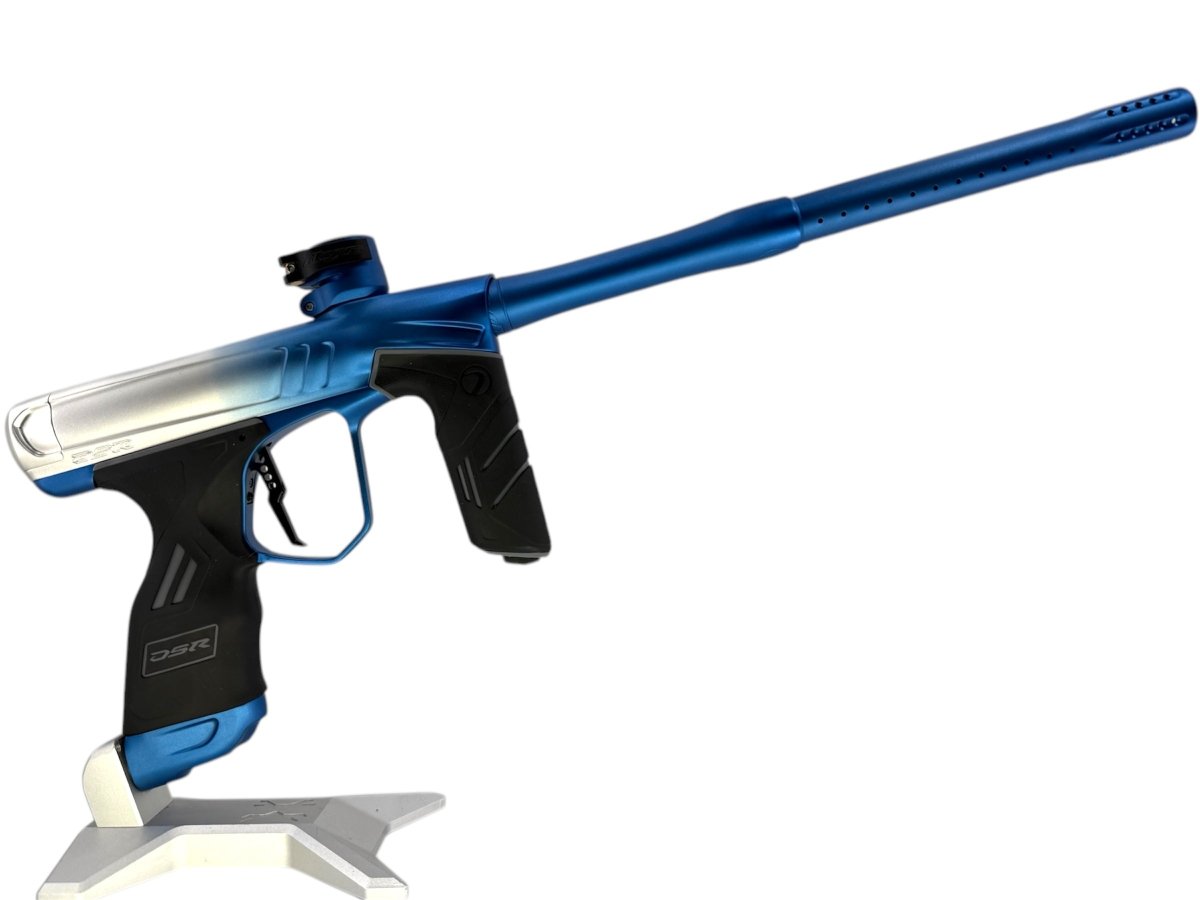 DYE DSR+ SILVER TO BLUE FADE W/ IM PRO KIT - USED (MINT) - P8Ball - Buy, Sell, Trade