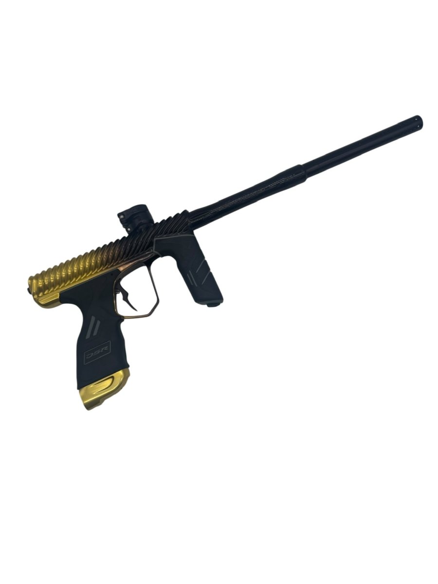 DYE DSR+ TWISTER GOLD/BLACK FADE W/MECH FRMAE USED - P8Ball - Buy, Sell, Trade
