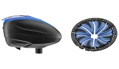 Dye LT - R Paintball Loader Hopper - Black Blue w/ Blue LT - R Quickfeed Speedfeed - P8Ball - Buy, Sell, Trade