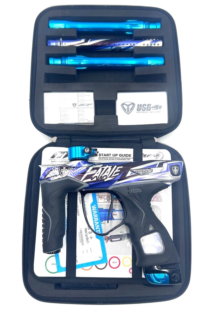 DYE M3+ FATALE BLUE/DARK BLUE USED - P8Ball - Buy, Sell, Trade