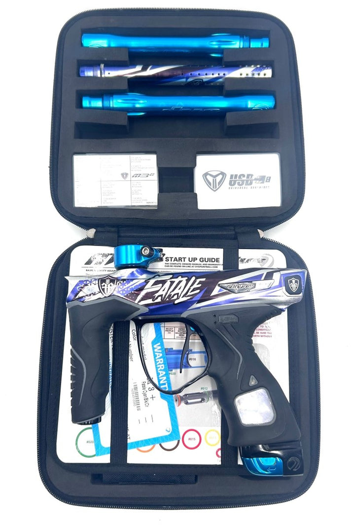 DYE M3+ FATALE BLUE/DARK BLUE USED - P8Ball - Buy, Sell, Trade