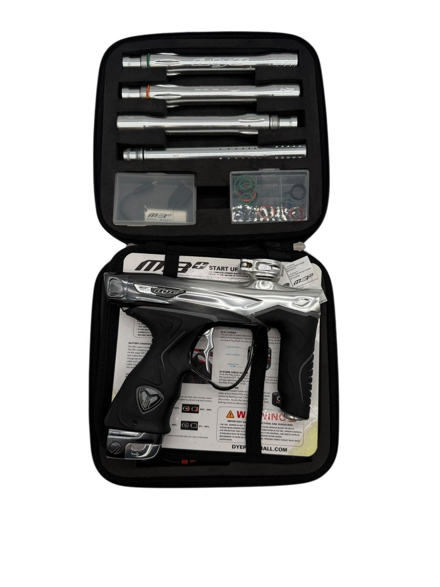 DYE M3+ SILVER/GREY FADE USED - P8Ball - Buy, Sell, Trade