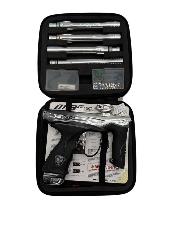 DYE M3+ SILVER/GREY FADE USED - P8Ball - Buy, Sell, Trade