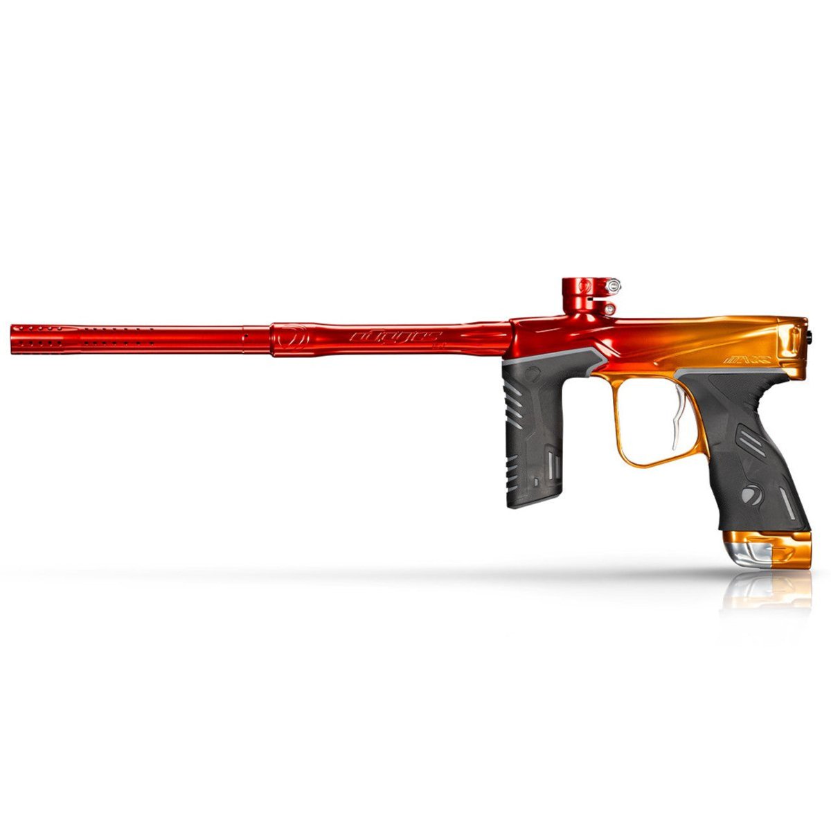 Dye MXR Paintball Marker - Sunrise Fade Red/Orange - NEW - P8Ball - Buy, Sell, Trade