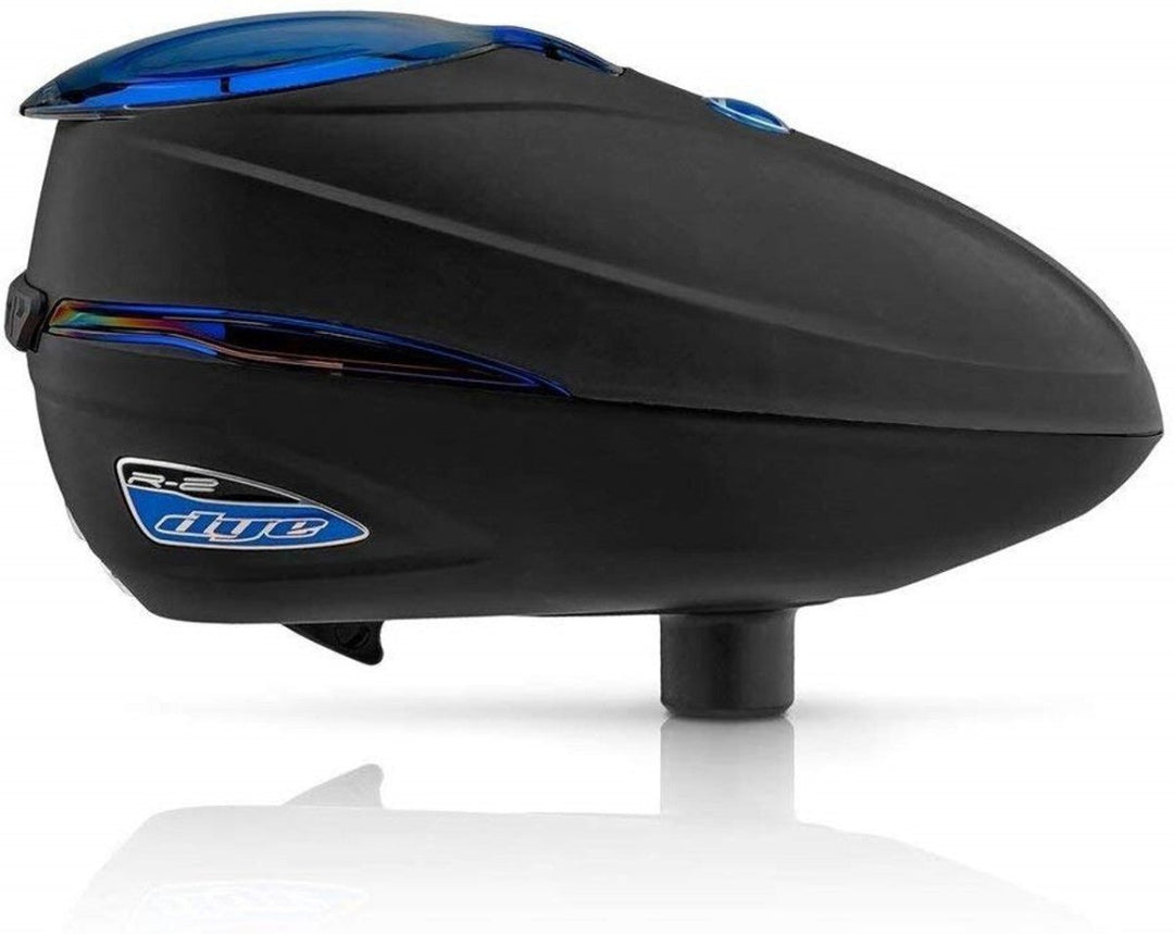 Dye R2 Electronic Paintball Loader Rotor Hopper Black Blue Ice - P8Ball - Buy, Sell, Trade