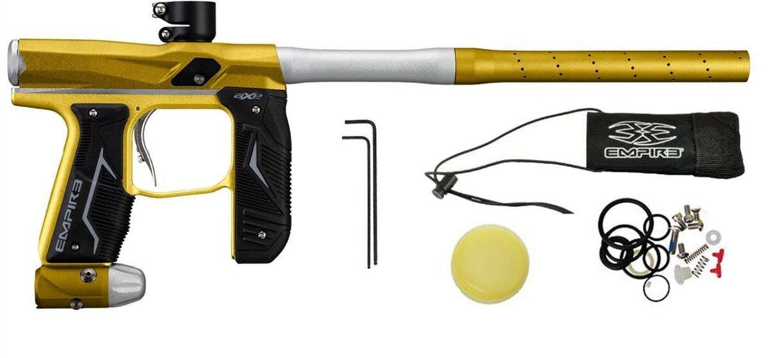 Empire Axe 2.0 Paintball Marker - Dust Gold Dust Silver - NEW - P8Ball - Buy, Sell, Trade