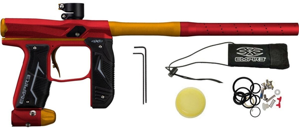 Empire Axe 2.0 Paintball Marker - Dust Red Dust Orange - NEW - P8Ball - Buy, Sell, Trade