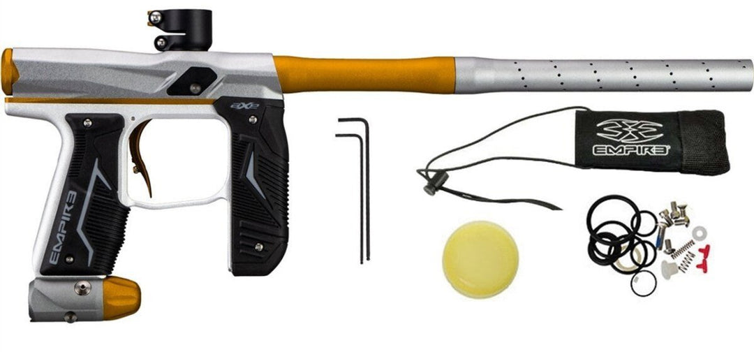 Empire Axe 2.0 Paintball Marker - Dust Silver Dust Gold - NEW - P8Ball - Buy, Sell, Trade