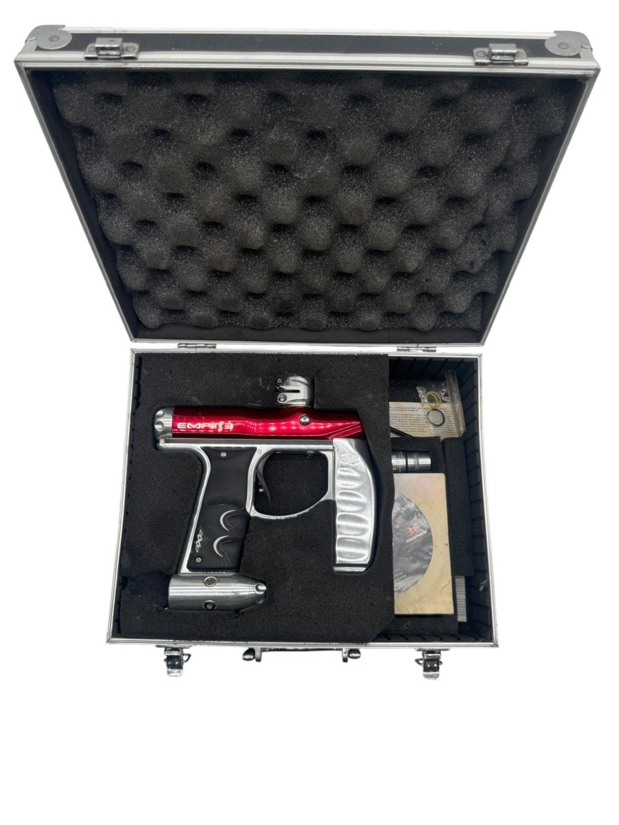 EMPIRE AXE RED SILVER USED - P8Ball - Buy, Sell, Trade