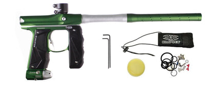 Empire Mini GS Paintball Marker - Green with Silver Accents - NEW - P8Ball - Buy, Sell, Trade