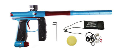 Empire Mini GS Paintball Marker - Light Blue with Red Accents - NEW - P8Ball - Buy, Sell, Trade