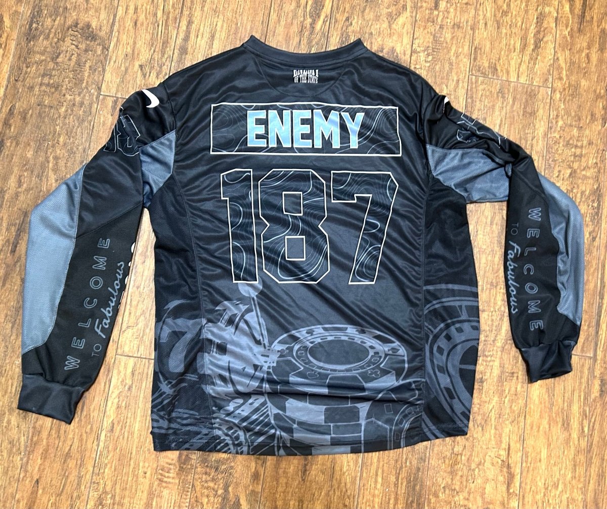 ENEMY OF THE STATE RAIDERS JERSEY - P8Ball - Buy, Sell, Trade