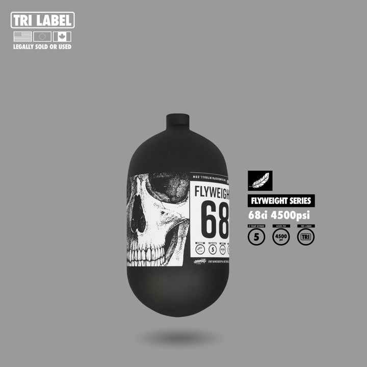 FLYWEIGHT TANK 68CI - SAVAGE SKULL - P8Ball - Buy, Sell, Trade