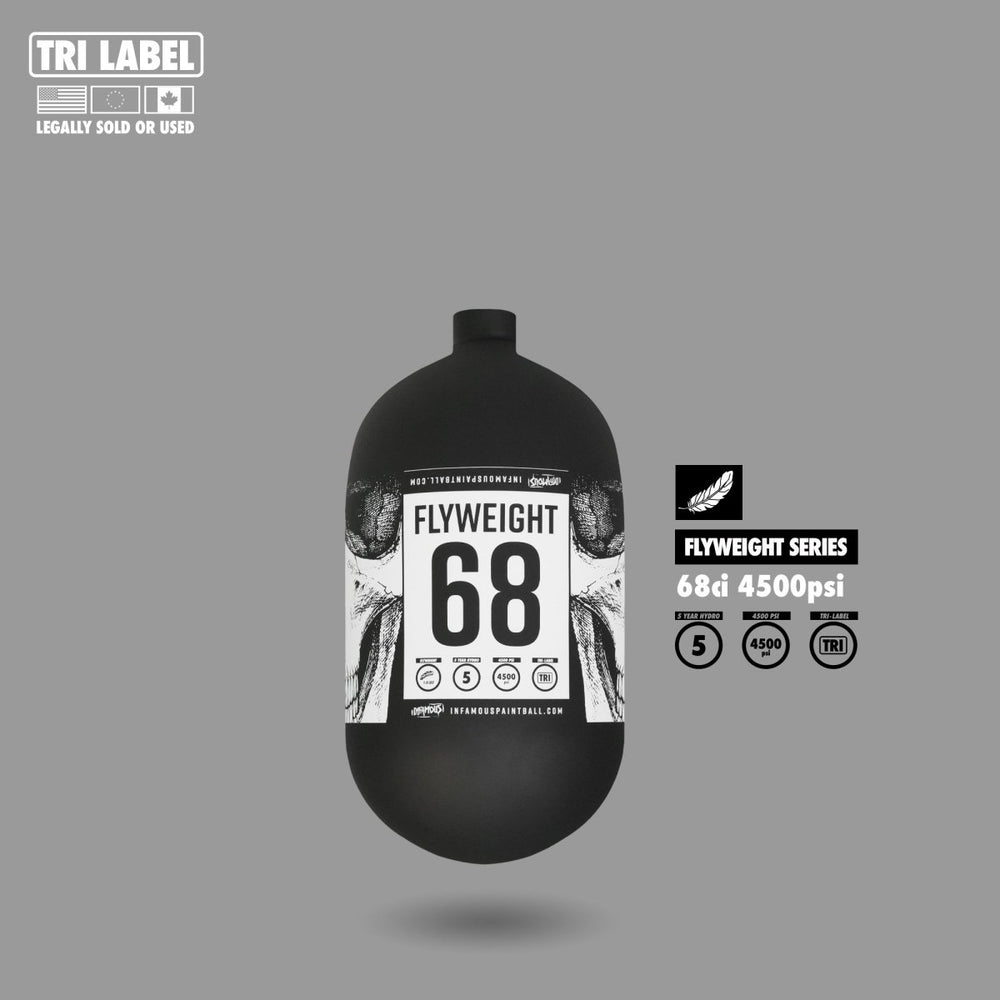 FLYWEIGHT TANK 68CI - SAVAGE SKULL - P8Ball - Buy, Sell, Trade