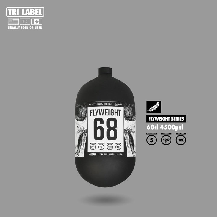 FLYWEIGHT TANK 68CI - SAVAGE SKULL - P8Ball - Buy, Sell, Trade