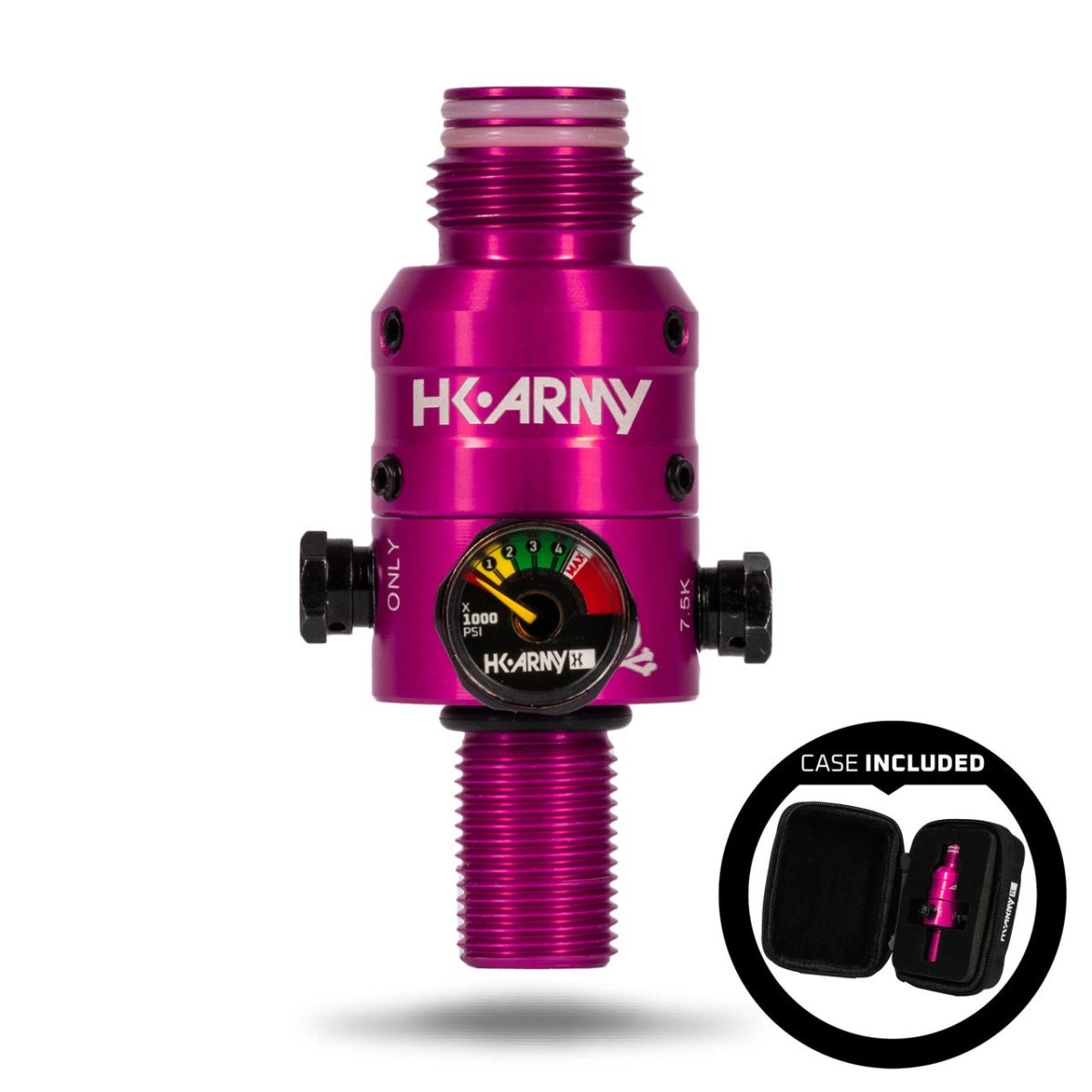 HK ARMY AeroLite Pro Regulator - Adjustable & Rotational - With Case - Pink - P8Ball - Buy, Sell, Trade