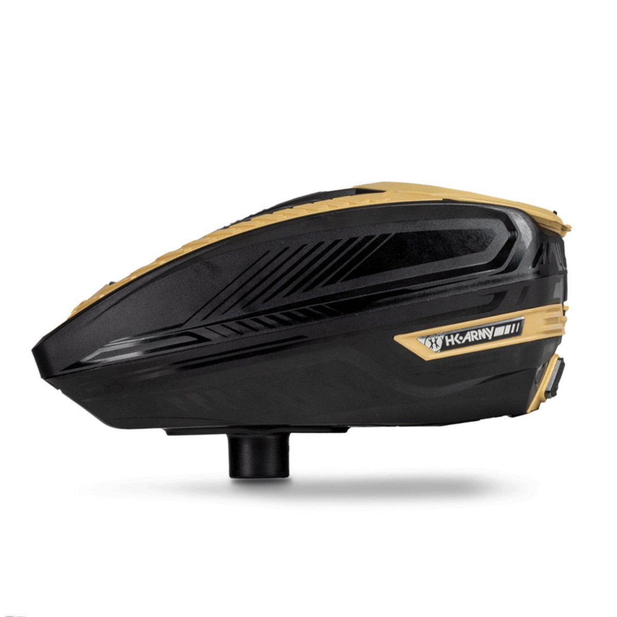 HK Army TFX 3 Paintball Hopper Electronic Loader - Black / Gold - P8Ball - Buy, Sell, Trade